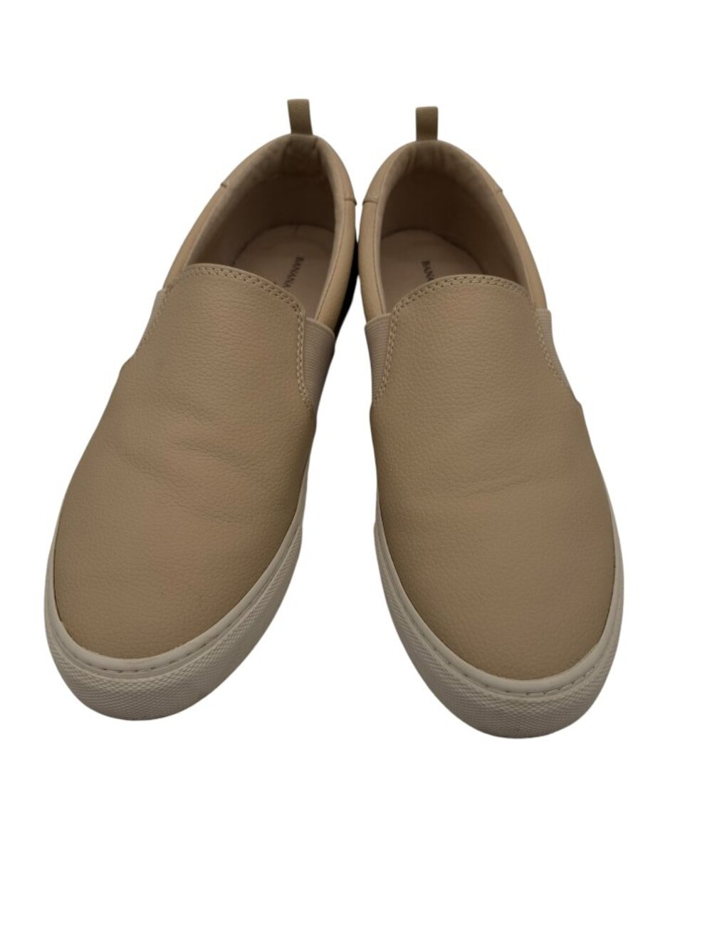 Men's Banana Republic Tan Slip On Shoes, Size 12